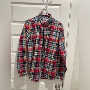 NWT Spier & Mackay handmade cotton Vintage slim madras check 15.5